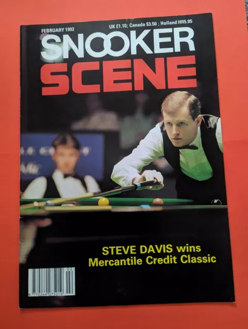 Snooker Scene Magazine February 1992