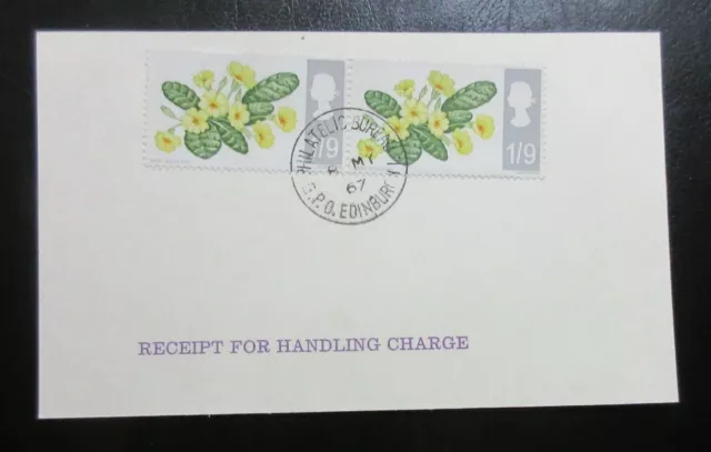 Philatelic Bureau-Receipt for Handling Charge (Ref 35)