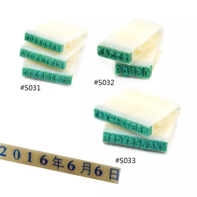 DIY Stempel Basteln Buchstaben Datum Zahlen Zeichen Buchdruck Schreibwaren Büro