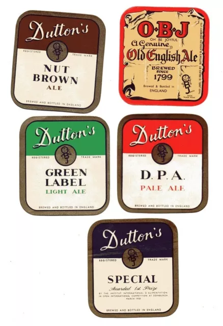 Old Brewery Beer Label - Uk -  Dutton Group