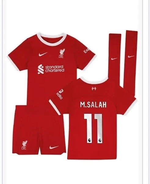 LIVERPOOL FOOTBALL 6 7 years kids 2023 2024 home FULL Kit inc