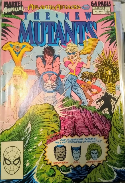 New Mutants Annual 5 Marvel Comics 1989 1st Liefeld On Series