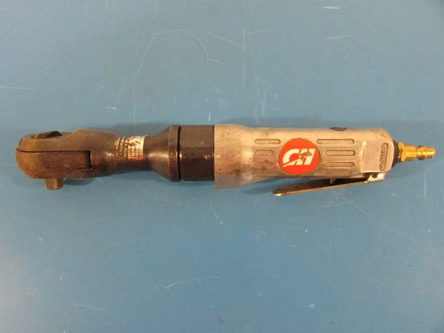 Vintage Campbell Hausfeld Pneumatic Air Ratchet 3/8" Drive TL1001