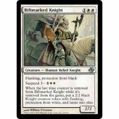 Riftmarked Knight 1x FOIL PLC MTG Planar Chaos Uncommon MINT white Riftmarked Knight 1x FOIL PLC MTG Planar Chaos Uncommon MINT white