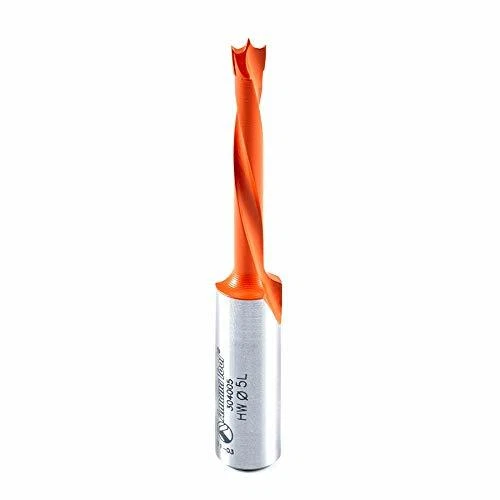 Amana Tool - 304005 Carbide Tipped Brad Pt. Boring Bit L/H 5mm Dia x 70mm Lon...