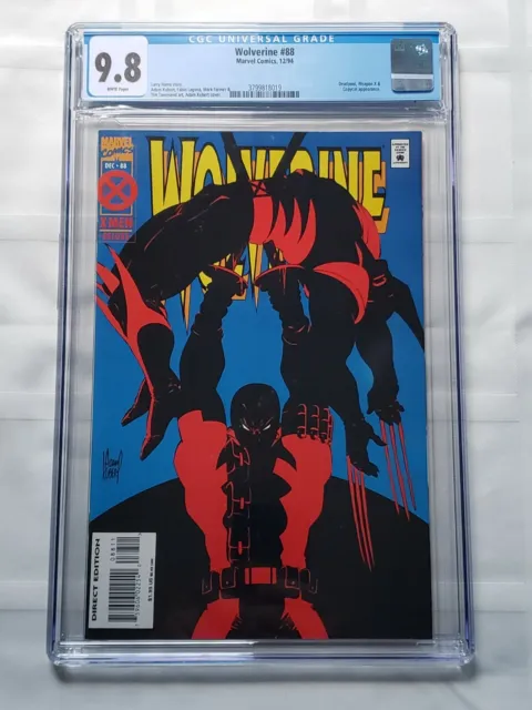 Wolverine #88 CGC 9.8 (1994) Vs. DEADPOOL DELUXE EDITION [MARVEL Comics]