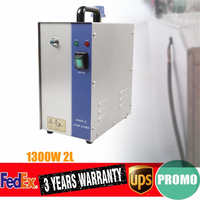 JEWELRY CLEANER STEAM Cleaning Machine Jewel Steamer Silver&Gold 2L