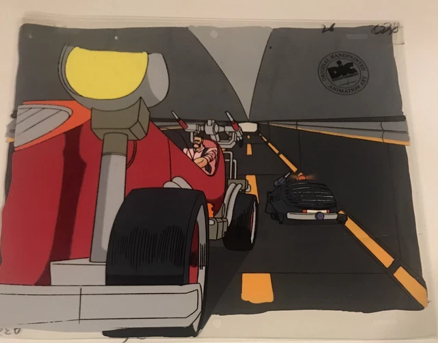 C.O.P.S.  COPS  Original Animation Production Art Cel DIC ENT