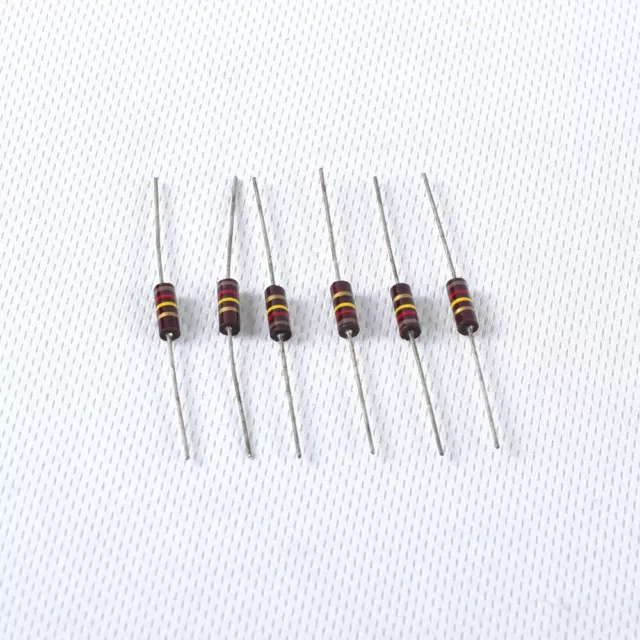 10pcs 1k Ohm 0.5W Carbon Comp Composition Vintage Resistor for Tube Amplifier
