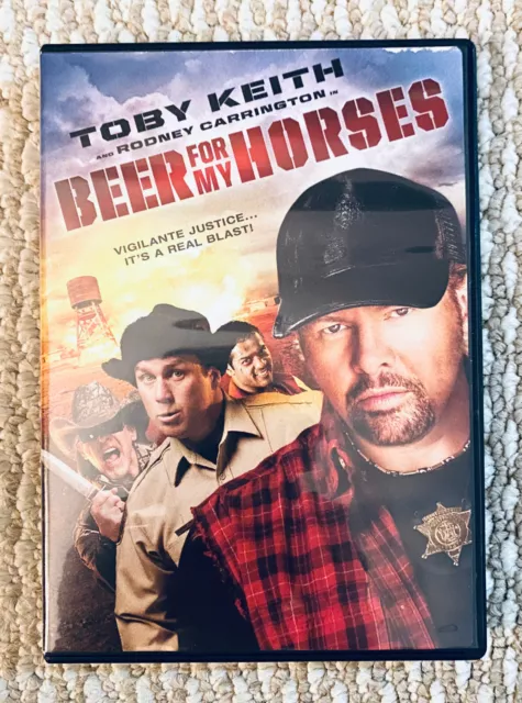 Beer For My Horses DVD Toby Keith Ted Nugent Willie Nelson CMT Films Rare OOP