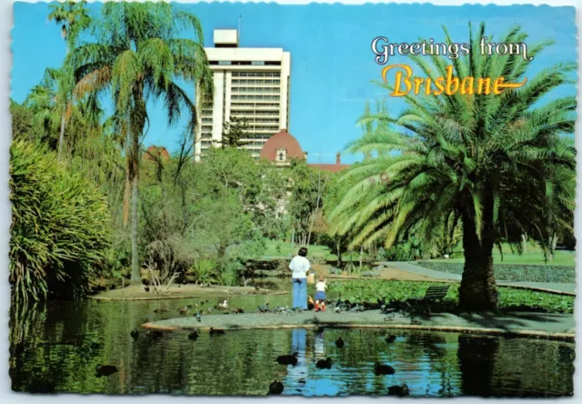 Postcard - The Botanic Gardens, Brisbane, Queensland, Australia