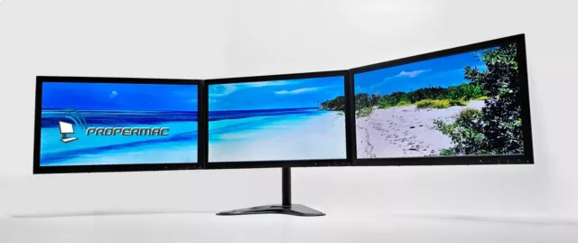 DREIFACHMONITOR MEHRBILDSCHIRM SETUP Set 3 x 23" 1920 x 1080 HDMI HDMI USB-C