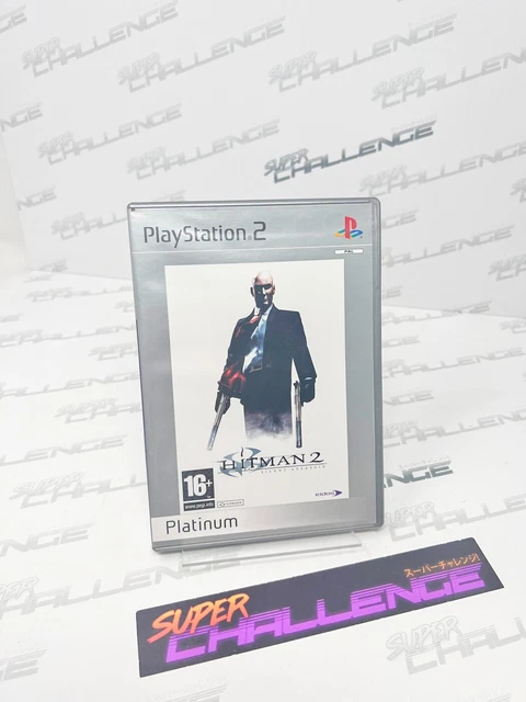 Hitman 2: Silent Assassin PS2 PlayStation 2 PAL/UK in scatola platino completo