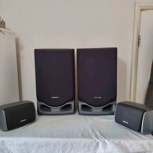 pareja de altavoces aiwa modelo sx-nr80 - Compra venta en todocoleccion