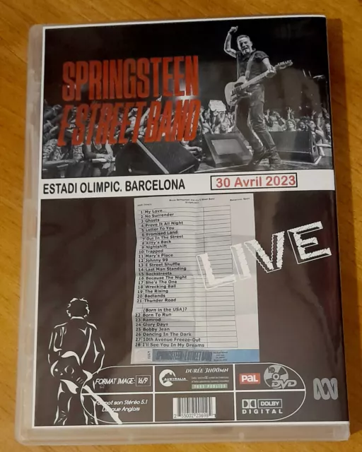 BRUCE SPRINGSTEEN - BARCELONA 30.04.2023- 3.DVDs 2