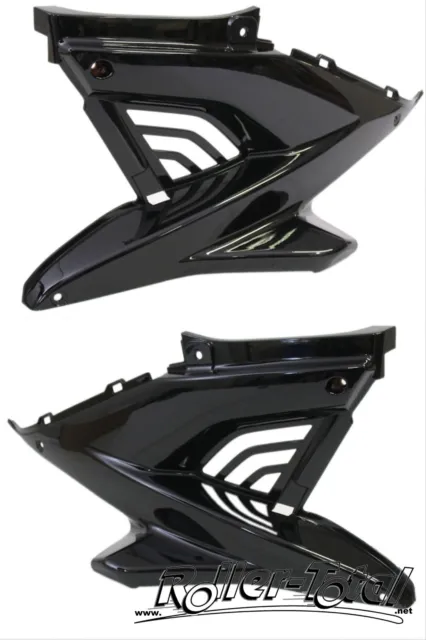Revestimiento De Z-Teil Negro Met Derecha Izquierda Yamaha Aerox Nitro Lateral