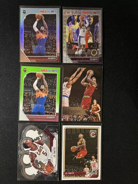J.R. Smith 6 Card Multi Year Lot Inc Numbered Card & Parallels