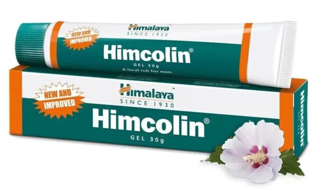 Himalaya Himcolin Gel para la salud de los hombres 30 g PAQUETE DE 10