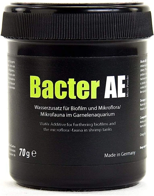 GlasGarten Bacter AE Micro Powder - Water Additive for Shrimp Tanks - 70G