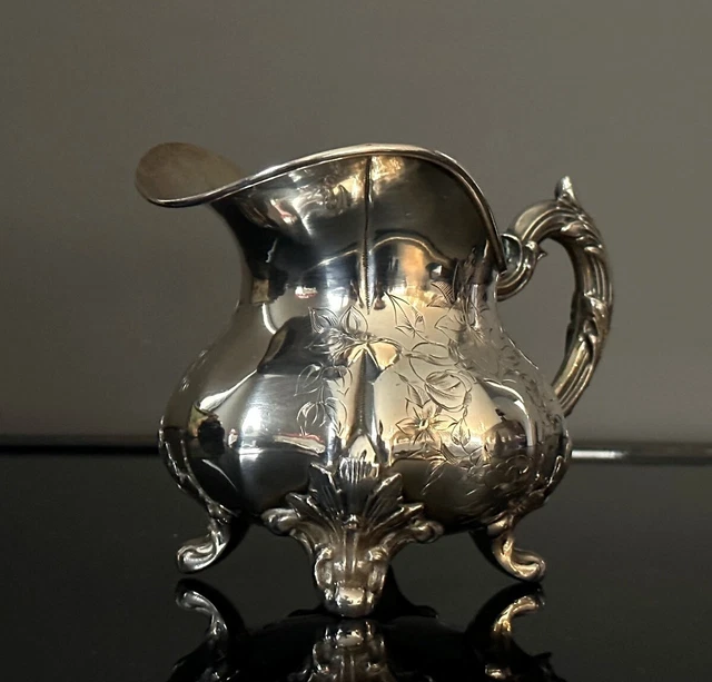 Martial Fray French .950 Milk Jug Pot French Hallmarked Silverware 19th Century