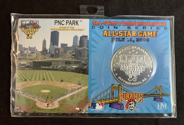 2006 MLB All-Star Game Commemorative Coin #3 of 3 PNC Park Pittsburgh Pirates
