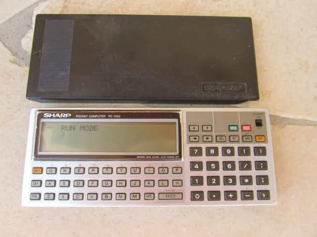 SHARP Pocket Computer PC-1350