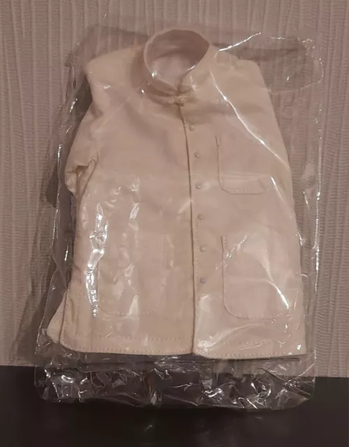 Hot Toys DX04 Camicia Bruce Lee Wgite arti marziali nuova
