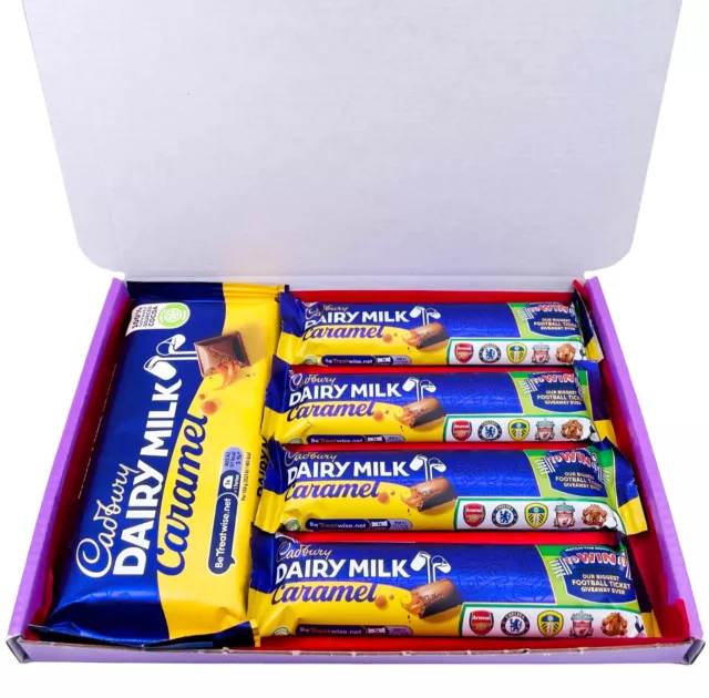 Cadbury Dairy Milk Caramel Chocolate Gift Box Hamper Birthday Present Candy