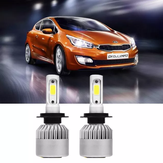 Fits Peugeot 301 2012-Onwards Car Bulbs H7 Set Halogen Headlight Lamps
