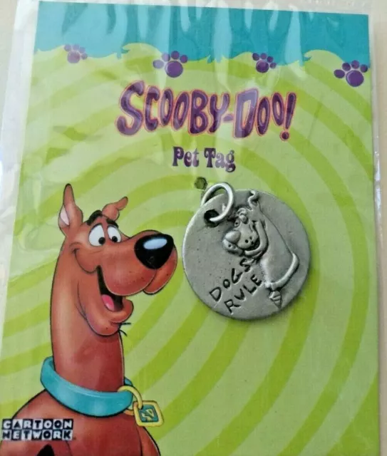 SCOOBY DOO DOG Charm for you or your dog's collar says Dogs Rule NEW  freeship $13.88 - PicClick