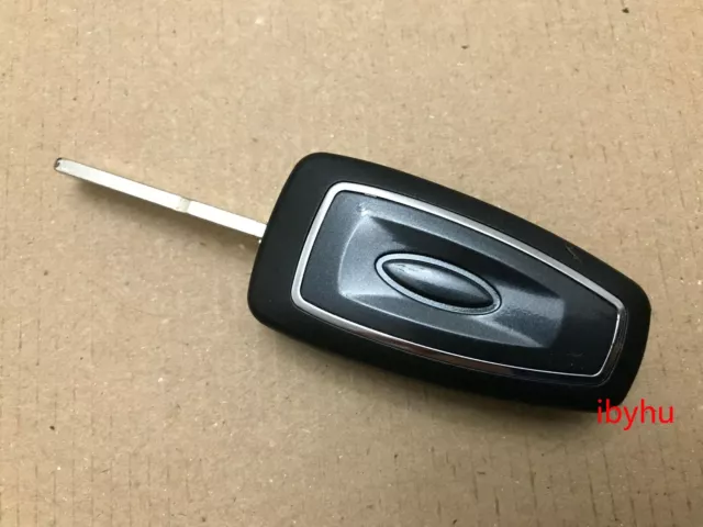 3 Tasten Fernbedienung Flip Schlüsselanhänger Etui für Ford Focus Transit Connect Custom Mondeo 3