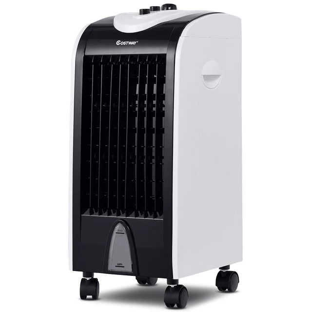 EVAPORATIVE PORTABLE AIR Conditioner 3 Wind Speed Cooler Fan Humidify W