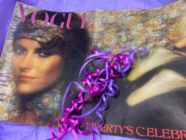VOGUE MAGAZINE # 2000 June UK issue Liberty Ross cover by