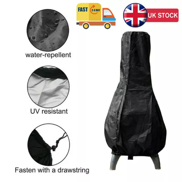 Large Chiminea Chimenea Chimnea Cover Waterproof Protector Heavy Duty Outdoor