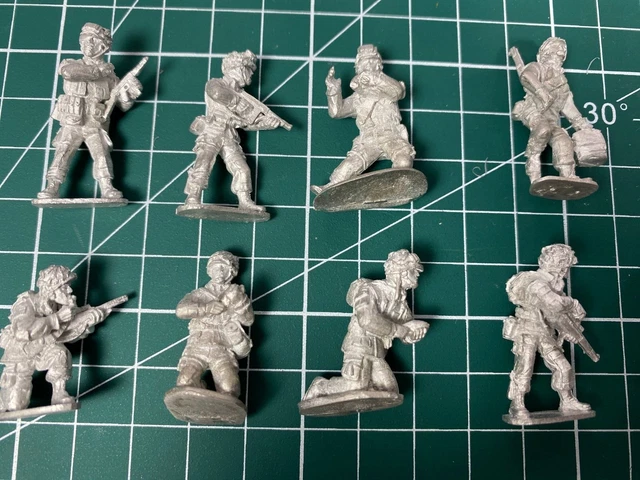 Us Airborne Paratroopers M42 Offensive Miniatures 28Mm Metal Figures Bolt Action Us Airborne Paratroopers M42 Offensive Miniatures 28Mm Metal Figures Bolt Action