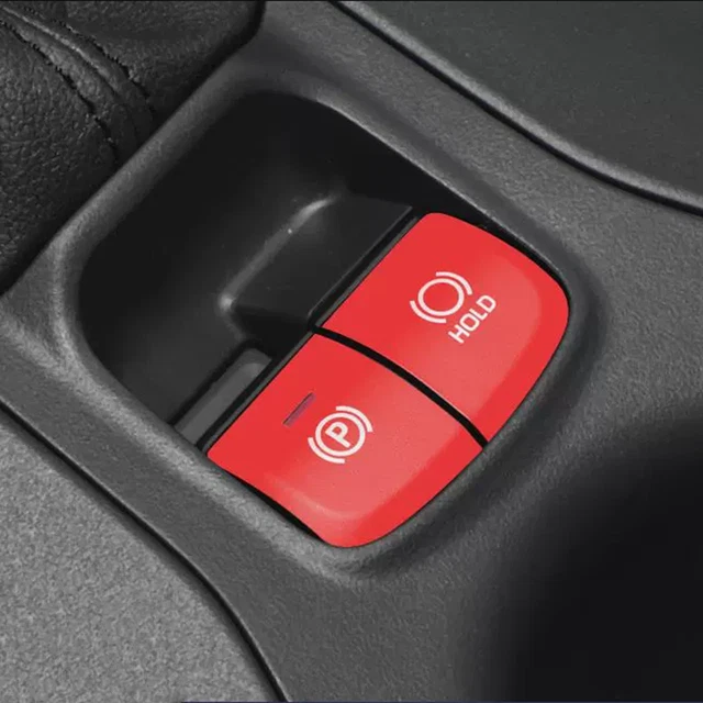 For Toyota Corolla 2019-2023 Red Gear Accessories Function Button Frame Trim 2pc
