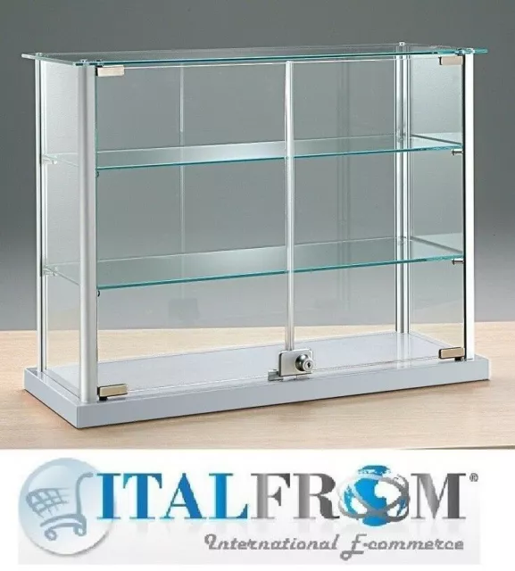 Glasvitrine Schaufenstertheke Shop Schrank Vitrine H50x65x25 cm Italfrom 6/5