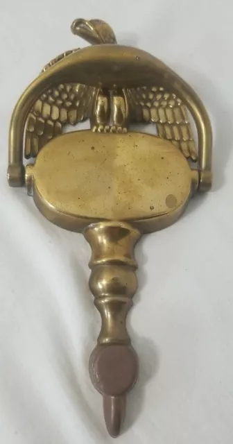 Vintage House Architectural Brass Door Knocker Eagle American Home Decor USA 3