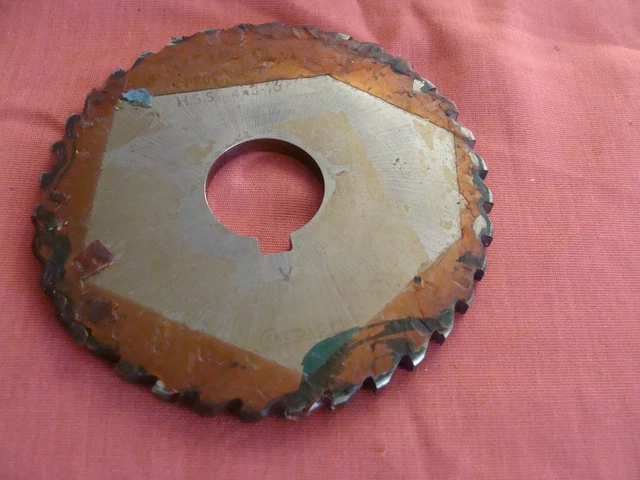 Circular Tool Co. Resharpened 4 X 3/16 X 1 Sliltting Slotting Saw 36 Teeth
