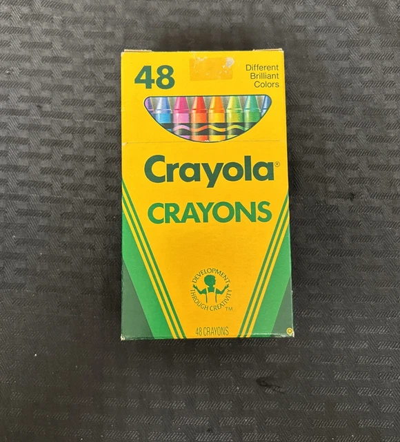 Boîte vintage Crayola Crayon No. 24 - Boîte Binney Smith Crayons de