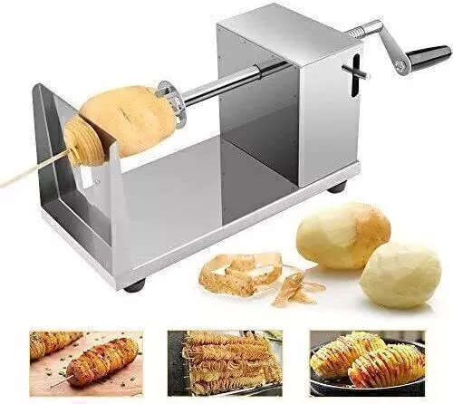 Spiral Potato Slicer Chipper Potato Chips Cutter Machine Tornado Kitchen Tools