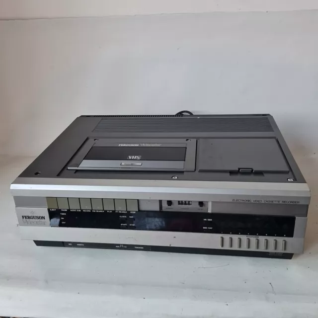 Ferguson Videostar 3V29 Vintage VHS Video Player Recorder - Working