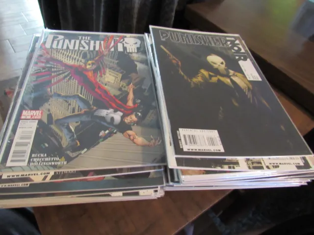 Lot of 110 Different ALL Punisher Comic Book MASSIVE Collection RUN Max +