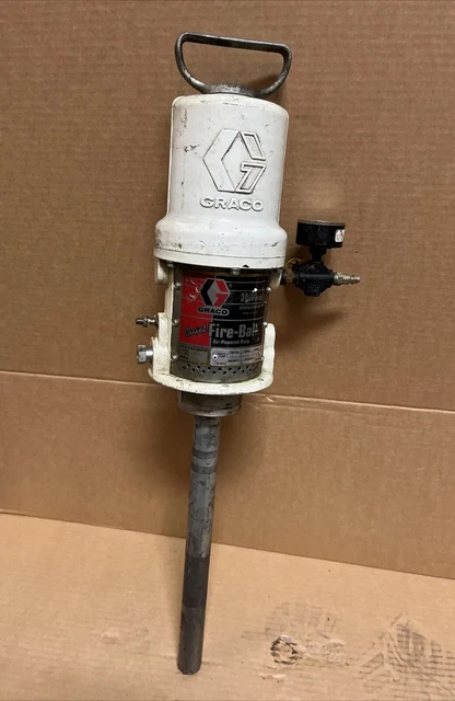 Graco 206404 Fireball Air Operated Grease Pump 207609 50:1 8000 PSI Warranty