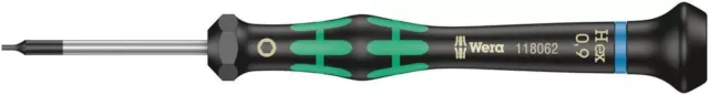 Wera - 2054 Screwdriver for hexagon socket screws, 0.9 x 40 mm - 05118062001