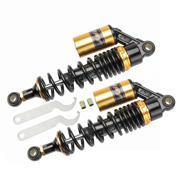 320mm Rear Shock Absorber Air Suspension For Motorcycle XL Sportster 883 1200