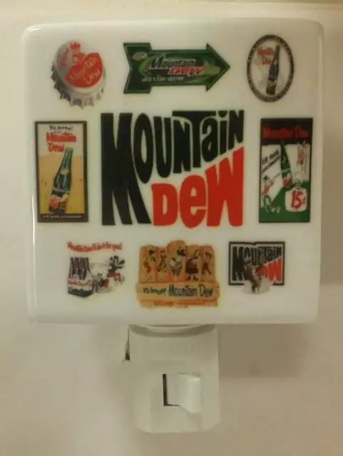 Charming Mountain Dew Hillbilly Porcelain Night Light # 4