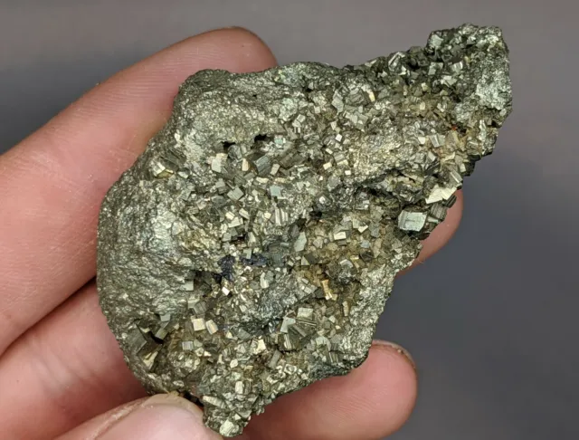 Pyrite w/ Siderite Eagle Mine, Gilman, Eagle County, Colorado