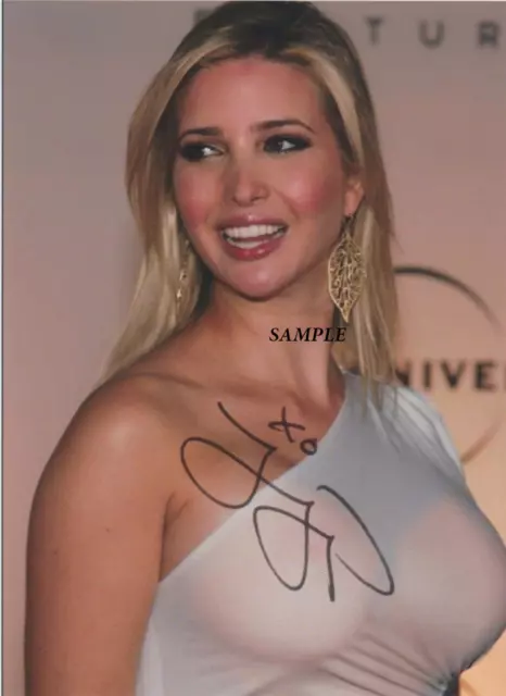 Ivanka Trump #1 Reprint Autographed 8X10 Signed Picture Photo President Donald