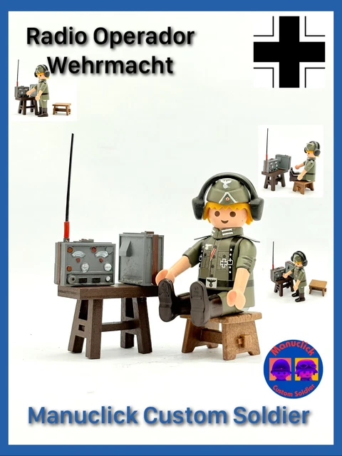 Legin Ej&eacute;rcito Espa&ntilde;ol Ejercito Playmobil Militar PLAYMOBIL CUSTOM